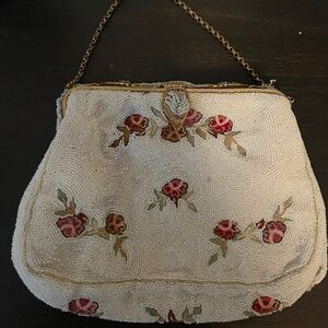 Vintage beaded handbag